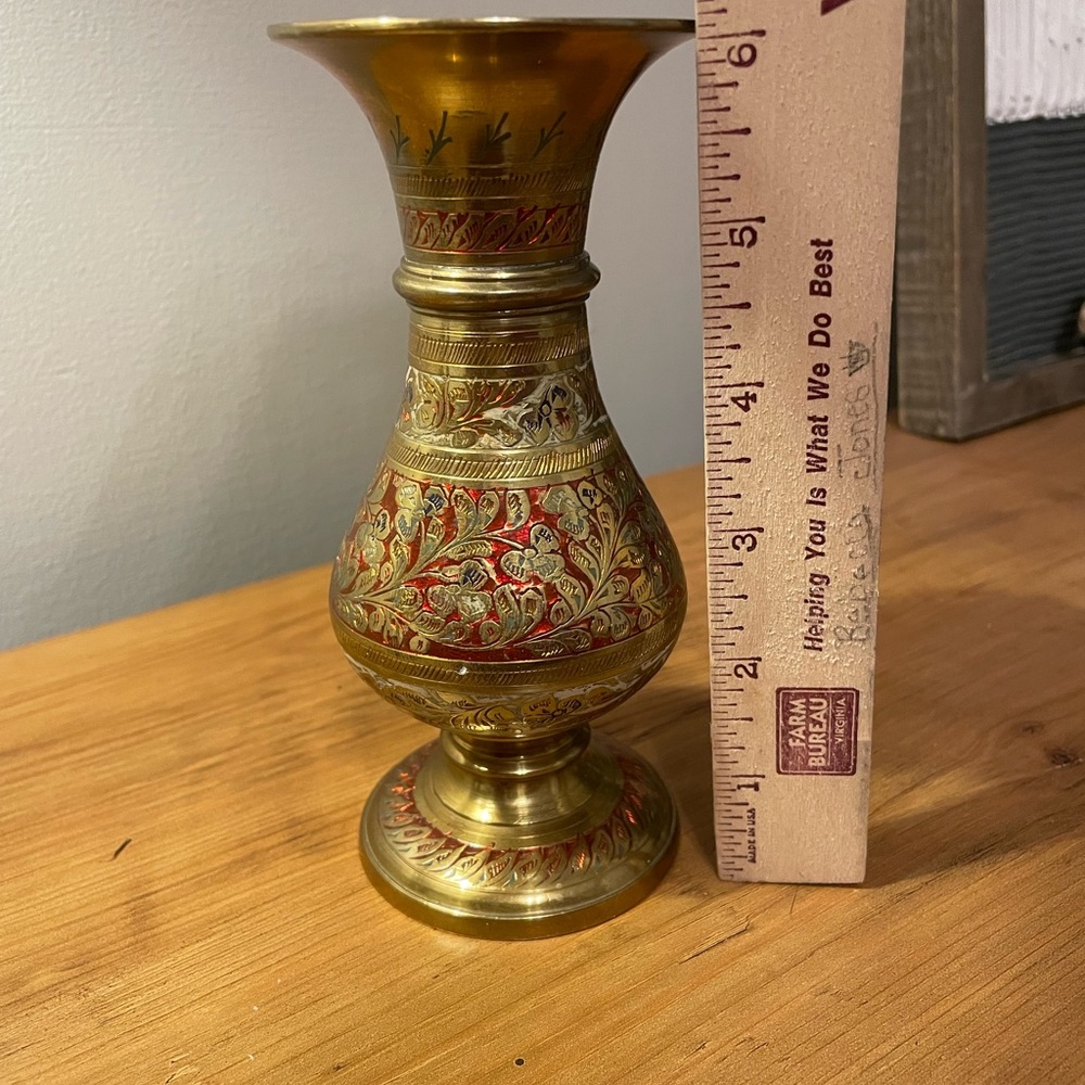 Vintage Brass Vase
